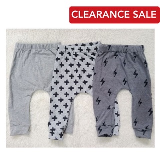 CLEARANCE SALE! Random Color/Design will be given- harem Pants for Baby to Toddler