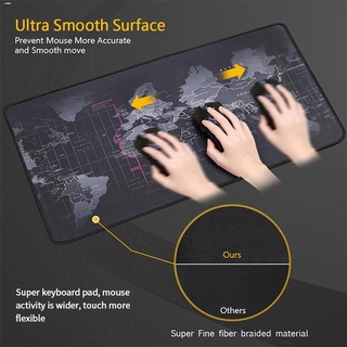game✟Mouse Pads◎✟✟World MAP 70cm × 30cm Extended Gaming Mouse Pad Mouse Mat