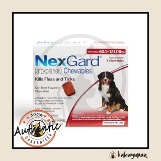 ◊Nexgard Anti Tick and Flea Chewable for 25-50kg Dogs