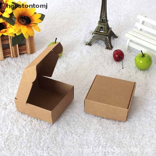 [haostontomj] 5pcs Kraft paper box handmade soap box gift box packaging jewelry Easter box [haostontomj] (7)