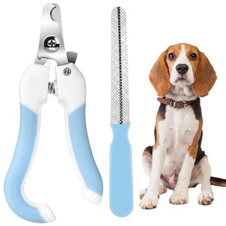 PET TRIMMER☒☈Pet Nail Clippers Dog Cat Nail File Set Multifunctional High Quality Stainless Steel