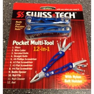 Swiss Tech 12-in-1 Pocket Multi-Tool