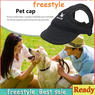 Dog Cat Caps Summer Polyester Cap Baseball Visor Hat Pet Supplies Sun Hat