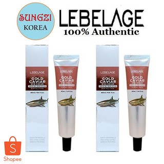 LEBELAGE Eye Cream Gold Caviar (40ml) 1 + 1 Korean Cosmetics