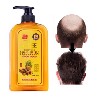 【Ready Stock】▼☌ↂProfessional ginger shampoo 1000ml, fast regrowth hair, thick, shampoo, anti-hair lo