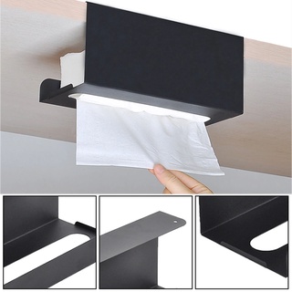 Paper Towel Holder Iron Tissue Box Storage Rack Tissue Holder Paper Towel Rack Kitchen Towel Hanging