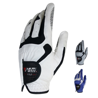Pack 1 Pcs Golf Gloves Men's Left Right Hand Fiber Cloth Soft Breathable With Anti-slip Granules Golf Gloves Golf Men