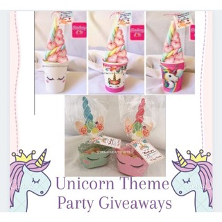 Unicorn Theme Party Giveaways