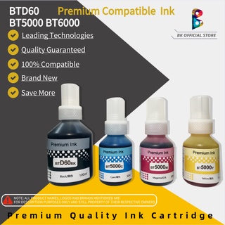 Brother ink BTD60 BT6000 BT5000 Refill Ink Compatible For Brother DCP-T series Printer
