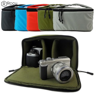 【sale】 In Stock 5 Colors Waterproof Shockproof DSLR SLR Camera Zipped Bag Partition Padded Insert Ca
