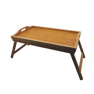Bamboo Bed Tray, Folding 50X30X27cm