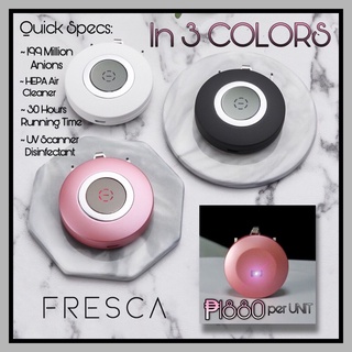 air purifier necklace☽◊FRESCA HEPA Air Cleaner 199M Anion with UV Scanner Wearable Purifier (Necklac