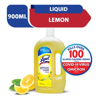 Lysol Multi Action Cleaner Lemon 900ML