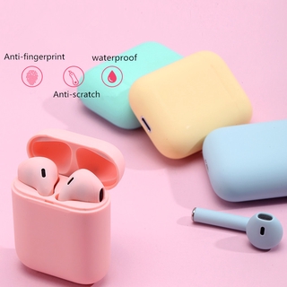 Macaron Airpods TWS Bluetooth Earphone inpods i12