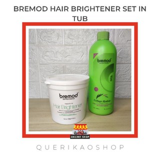 Bremod Hair Brightener Hair Bleaching Powder Set (Big Bleaching Powder and Developer Oxidizer Set)