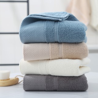 100% Cotton Towels Soft Towel 1Piece Cotton High Quality Thickend Big Towel Hand Bath Thick Towel Bathroom Dry Quick 75 x 34cm