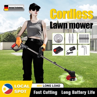 Grass Trimmer Electric Lawn Mower 36V/48V Li-ion Battery Grass Cutter Garden power tools Freebies (1)
