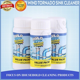 Wild Tornado Powerful Sink & Drain Cleaner High Efficiency - Clog Remover