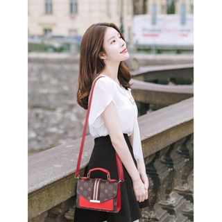 Korean Fashion Women Bag Simple Small Square Bag Shoulder Bag Messenger Bag (9)