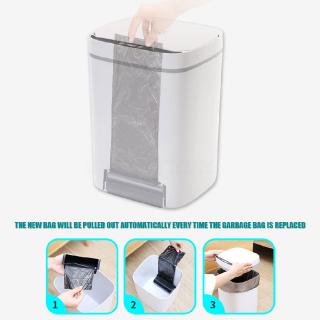 Smart Automatic Trash Can Touchless Infrared Sensor Rubbish Garbage Bin Kitchen (4)