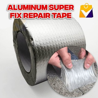 Super Fix Roof Leak Repair Waterproof Aluminum Foil Butyl Rubber Tape Self Adhesive Pipe Stop Leak