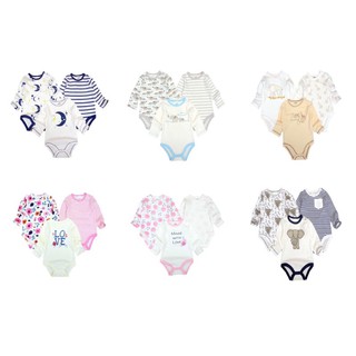 🆕Little Angels 3pc Newborn Infant Baby Cotton Bodysuit Onesies Infant Romper babies Jumpsuit (1)