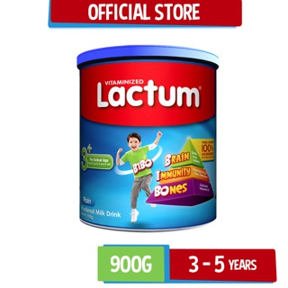 Lactum 3+ Plain Powdered Milk Drink 900g