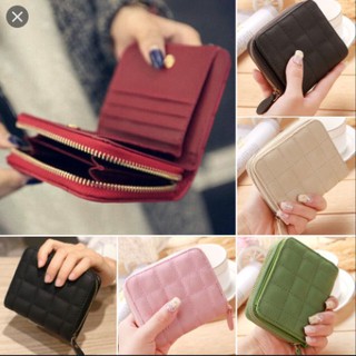 Korean Fashion Women PU Leather Mini Wallet Card Key Holder (4)