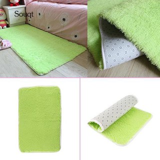 SQ Candy Color Soft Anti-Skid Carpet Flokati Shaggy Rug Living Bedroom Floor Mat (9)
