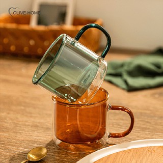 Multi-color champagne beer glasses wine drinkware Tea cup coffee cups Cocktail holder mug Double walls mugs Wineglass vodka