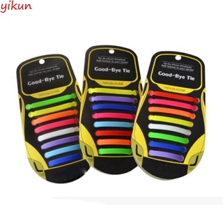 【BEST SELLER】 Hot Running Unisex Athletic No Ti Shoelaces Silicone Elastic Strap