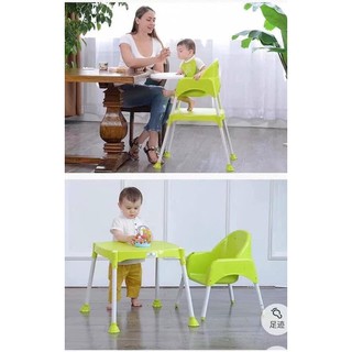 2 in 1 High Chair Baby Chair Study Table