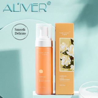 Aliver Organic Vegan Foam Pore Cleansing Cream Pore Minimizer Amino Acid Mousse Facial Cleanser