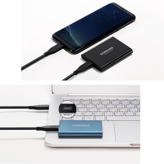 Topƪ Samsung T5 portable SSD 1TB USB3.1 External Solid State Drives USB 3.1 Gen2 (1)