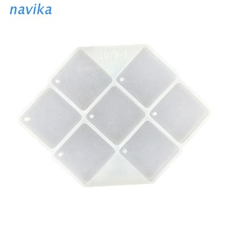 NAV Epoxy Resin Mold Silicone Earrings Mold Handmade Fashion Jewelry Resin Molds for Resin Jewelry Making Pendant Craft