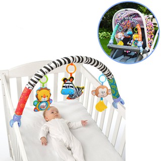 Baby Stroller/Bed/Crib Hanging Toys plush Baby Stroller Toys