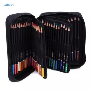 VA 72 Pcs Professional Oil Colored Pencils Set Artist Painting Sketching Drawing Art Supplies