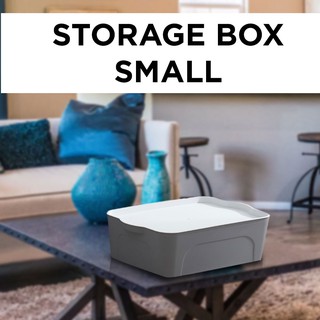 ActiveBae Home Clothes Underwear Storage Shelf Organizer Plastic Container Box w/ Handle (Small)