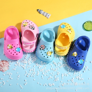 【COD & Ready Stock】Summer Baby Rubber Toddler Shoes Kids Soft Sole Breathable Sandals (3)