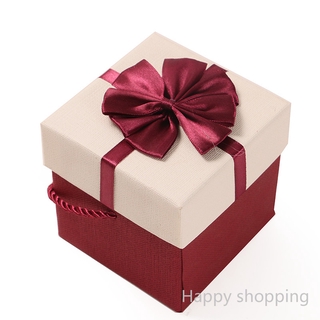 Square Christmas Gift Box Birthday Gift Packaging Box Creative Candy Box