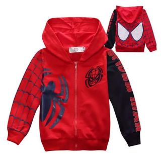 spiderman hoodie for kids (4-8 y/o)
