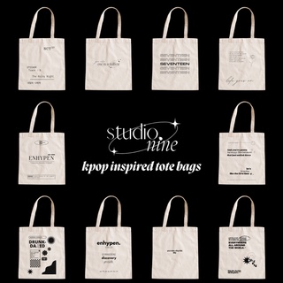 Studio Nine Kpop Inspired Tote Bags