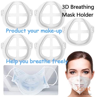 Ready Stock 3D Breathing Mask Holder Bracket Protection Support Stand Inner Cushion Bracket Reusable Lipstick Protection Stand Inner Support Nose Increase Breathing Space JT