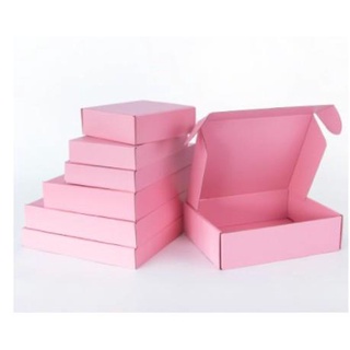 KRAFT BOXGIFT BOX㍿PH Based full pink corrugated cardboard box (5 pcs)