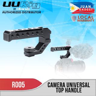 UURig by Ulanzi UURig R005 Universal Hand Grip Camera Handle with Cold Shoe Mount 1/4" & 3/8" Holes