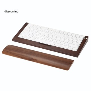 WB-Ergonomic Keyboard Typing Work Game Wooden Hand Wrist Rest Support Pad Cushion (3)