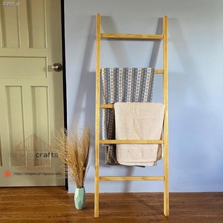 ❡❉Aesthetic Nordic Towel Ladder/ Rack/ Hanger, Multi-purpose Decorative Ladder Wooden Timber/Pinewoo