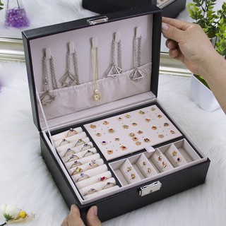 Jewelry Box Travel Jewelry Organizer Multifunction Necklace Earring Ring Storage Box Women Gifts