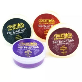 Creations Pain Relief Rub 50g ONHAND