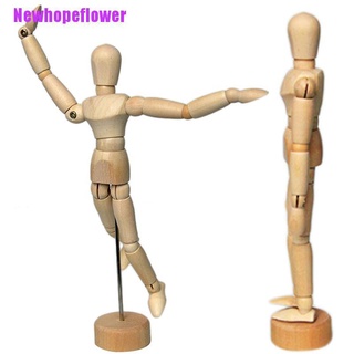 [[NFPH]] 5.5" Drawing Model Wooden Human Male Manikin Blockhead Jointed Mannequin Puppet (8)